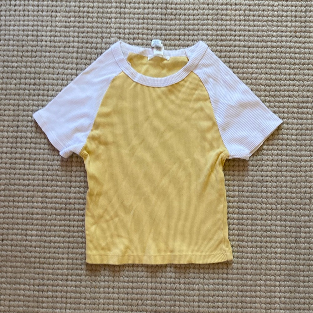 tillys yellow baby tee
